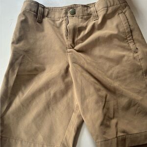 Boy's Size 12 Land's End Khaki Shorts, Polyester